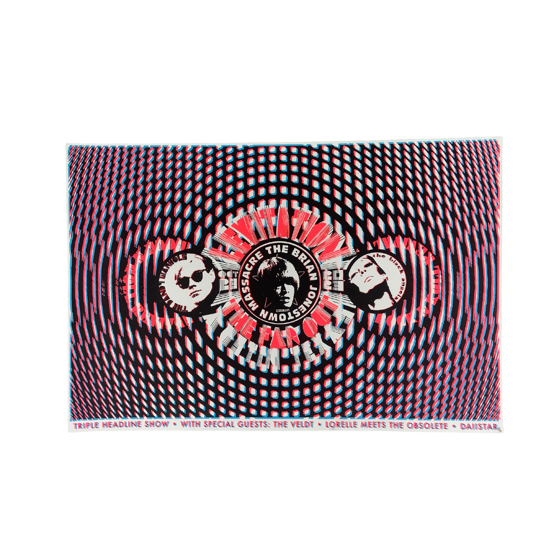 Brian Jonestown Levitation '23 Bland Design Poster – The Black Angels ...