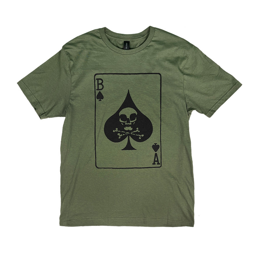 Ace of Spades Military Green Tee – The Black Angels Official Store