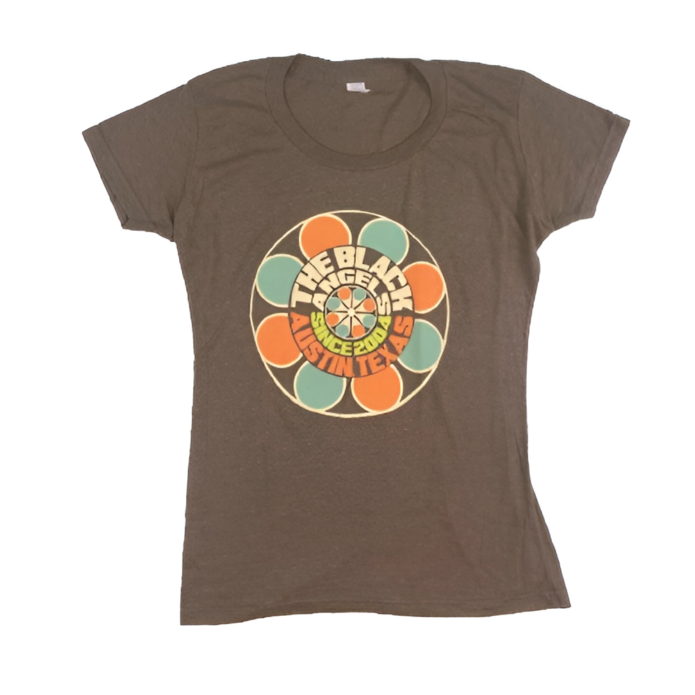 Deco Flower Women's Brown T-Shirt